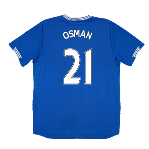 Everton 2009-10 Home Shirt (Good) (Osman 21)