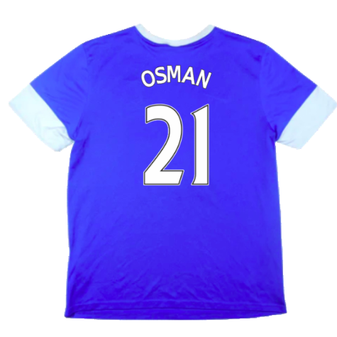 Everton 2012-13 Home Shirt (S) (Mint) (Osman 21)