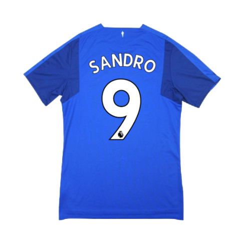 Everton 2017-18 Home Shirt (Good Condition) (L) (Sandro 9)