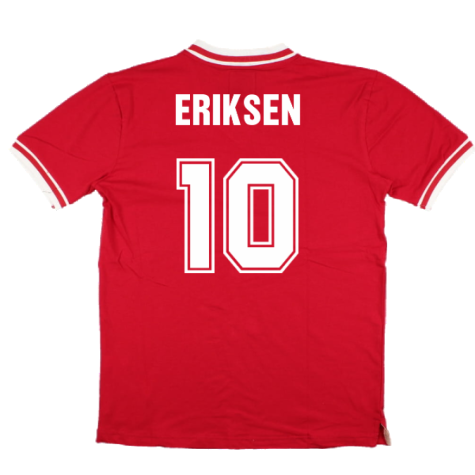 False Nein Denmark Home Shirt (ERIKSEN 10)