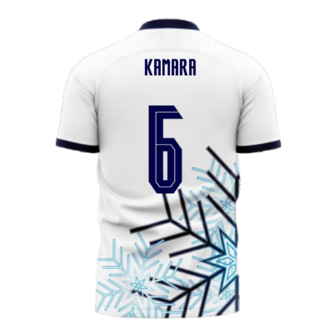 Finland 2024-2025 Home Concept Football Kit (Libero) (KAMARA 6)