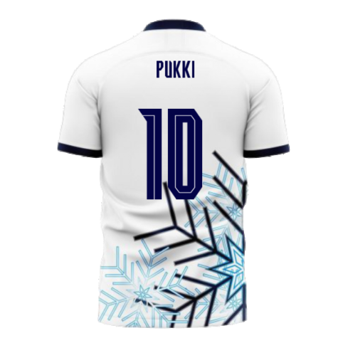 Finland 2024-2025 Home Concept Football Kit (Libero) (PUKKI 10)