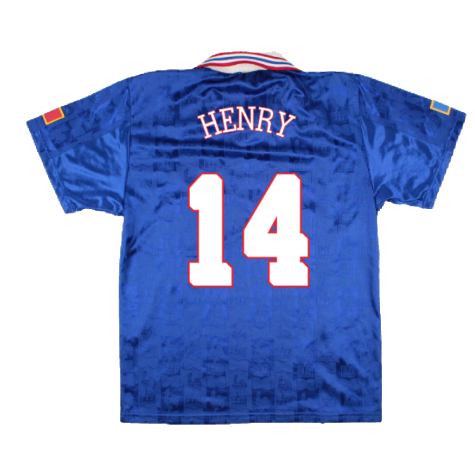 France 1996-98 Home Shirt (M) (Excellent) (HENRY 14)