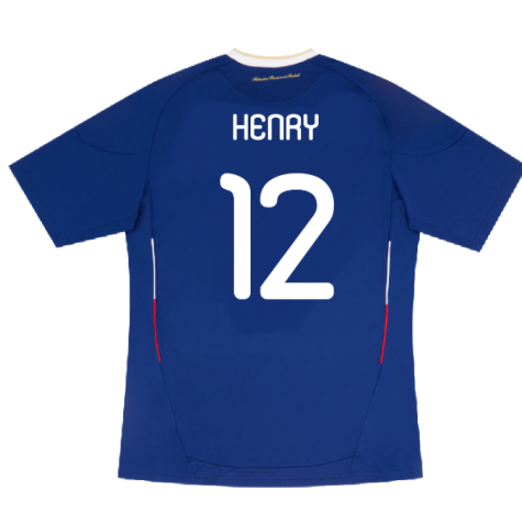 France 2010-11 Home Shirt (L) (Good) (Henry 12)