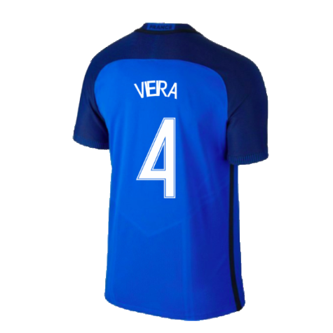 France 2016-17 Home Shirt (Good) (VIEIRA 4)