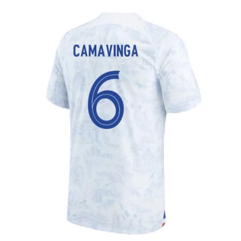 France 2022-23 Away Shirt (Mbappe #10) (Womens M) (Good) (CAMAVINGA 6)