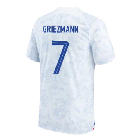 France 2022-23 Away Shirt (Mbappe #10) (Womens M) (Good) (GRIEZMANN 7)