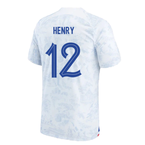 France 2022-23 Away Shirt (Mbappe #10) (Womens M) (Good) (HENRY 12)