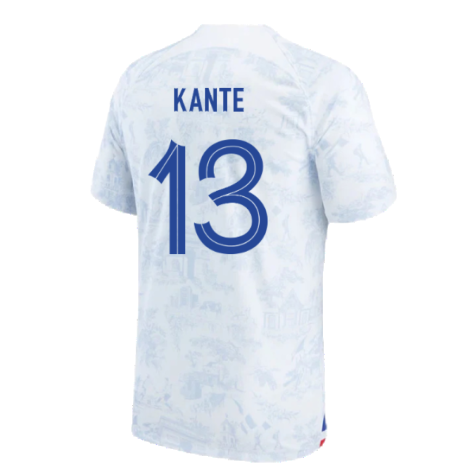 France 2022-23 Away Shirt (Mbappe #10) (Womens M) (Good) (KANTE 13)
