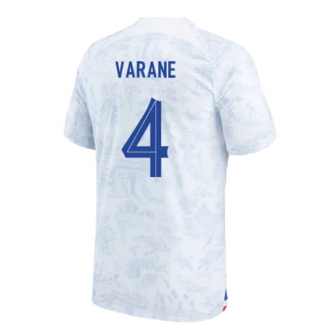 France 2022-23 Away Shirt (Mbappe #10) (Womens M) (Good) (VARANE 4)