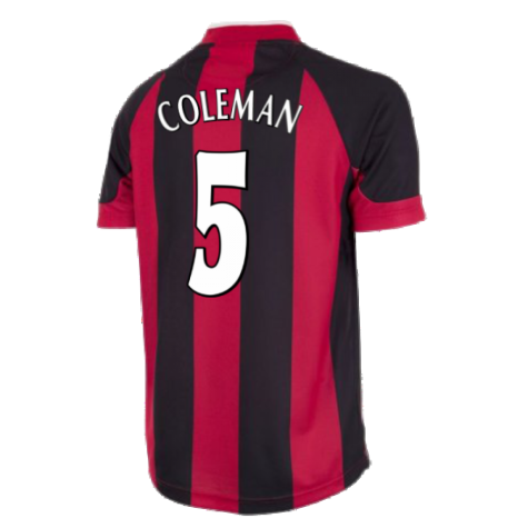 Fulham FC 2001 - 02 Away Retro Football Shirt (Coleman 5)