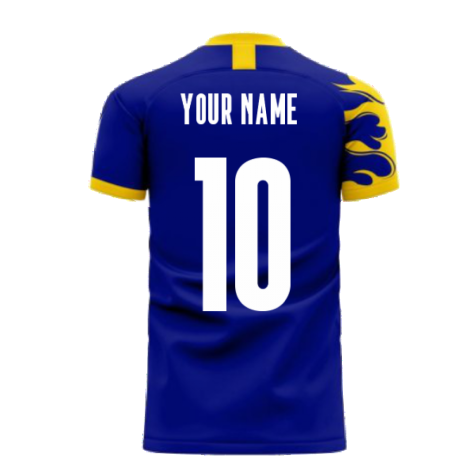 Gabon 2024-2025 Away Concept Football Kit (Libero) (Your Name)