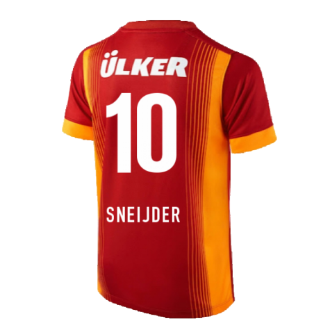 Galatasaray 2014-15 Home Shirt ((Excellent) S) (Sneijder 10)