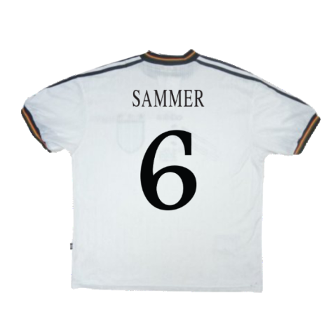 Germany 1996-98 Home WM06 Shirt (XXL) (Excellent) (Sammer 6)