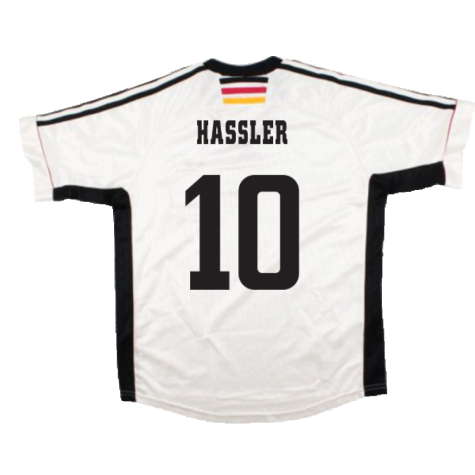 Germany 1998-00 Home Shirt (L) (Excellent) (Hassler 10)