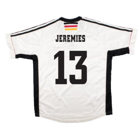 Germany 1998-00 Home Shirt (L) (Excellent) (Jeremies 13)
