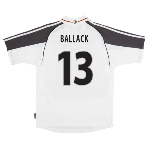 Germany 2000-2002 Home Shirt (2XL) (Good) (Ballack 13)