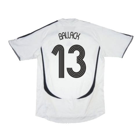 Germany 2005-07 Home Shirt (XL) (Excellent) (Ballack 13)