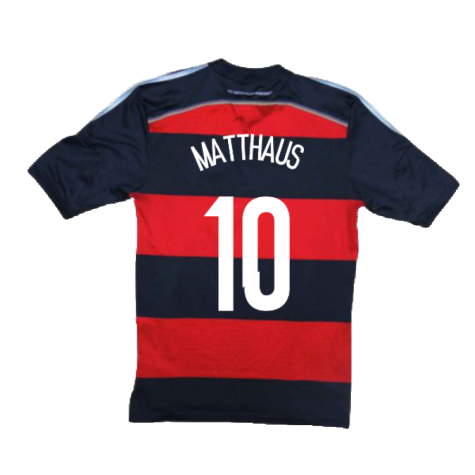 Germany 2014-15 Away Shirt (XL) (Excellent) (Matthaus 10)