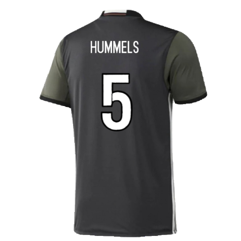 Germany 2015-16 Away Shirt (S) (Excellent) (Hummels 5)