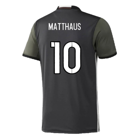 Germany 2015-16 Away Shirt (S) (Excellent) (Matthaus 10)