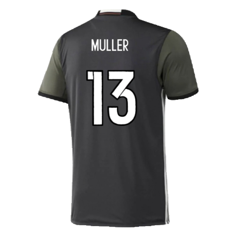 Germany 2015-16 Away Shirt (S) (Excellent) (Muller 13)