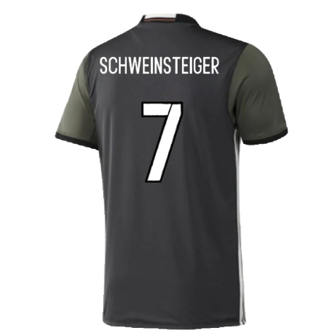 Germany 2015-16 Away Shirt (S) (Excellent) (Schweinsteiger 7)