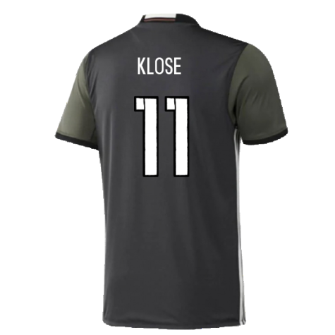 Germany 2016-17 Away Shirt (M) (Excellent) (Klose 11)