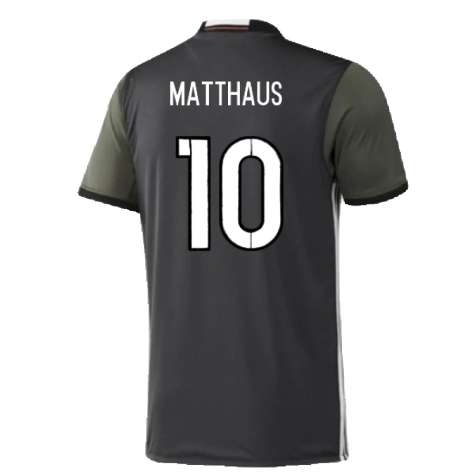 Germany 2016-17 Away Shirt (M) (Excellent) (Matthaus 10)