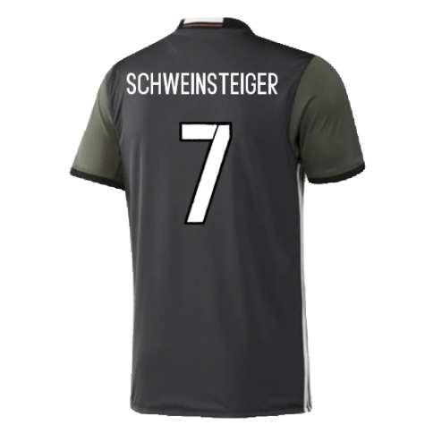 Germany 2016-17 Away Shirt (M) (Excellent) (Schweinsteiger 7)