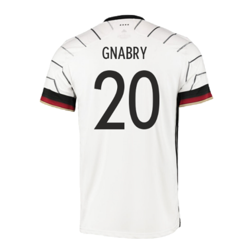 Germany 2020-21 Home Shirt ((Mint) S) (GNABRY 20)