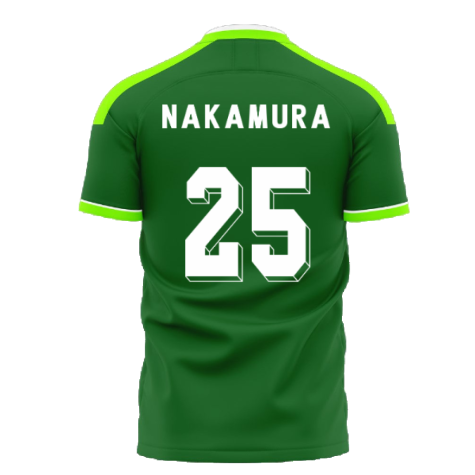 Glasgow Greens 2006 Style Away Concept Shirt (Libero) (Nakamura 25)