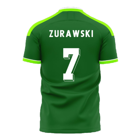 Glasgow Greens 2006 Style Away Concept Shirt (Libero) (Zurawski 7)