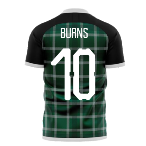 Glasgow Greens 2024-2025 Away Concept Shirt (Libero) (BURNS 10)