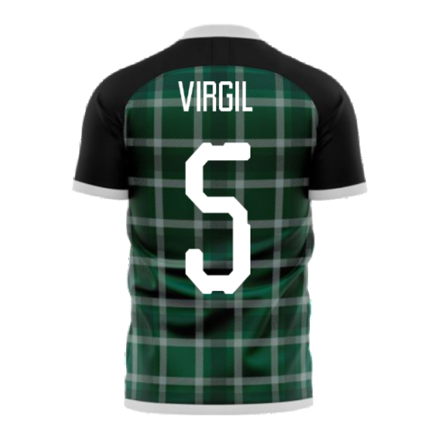 Glasgow Greens 2024-2025 Away Concept Shirt (Libero) (VIRGIL 5)