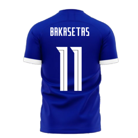 Greece 2024-2025 Away Concept Football Kit (Libero) (BAKASETAS 11)