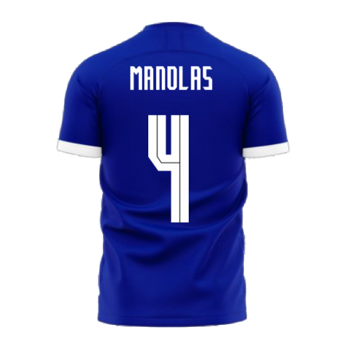 Greece 2024-2025 Away Concept Football Kit (Libero) (MANOLAS 4)