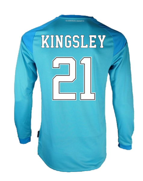 Hearts 2020-21 GK Home Long Sleeve Shirt (L) (Kingsley 21) (Excellent)