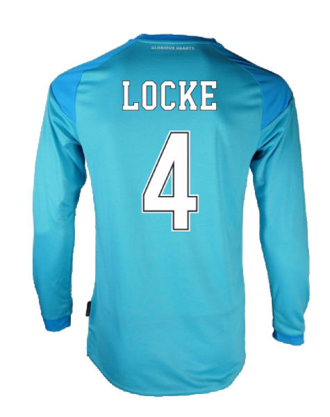 Hearts 2020-21 GK Home Long Sleeve Shirt (L) (LOCKE 4) (Excellent)