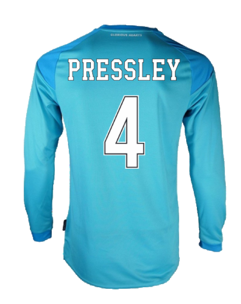 Hearts 2020-21 GK Home Long Sleeve Shirt (L) (PRESSLEY 4) (Excellent)