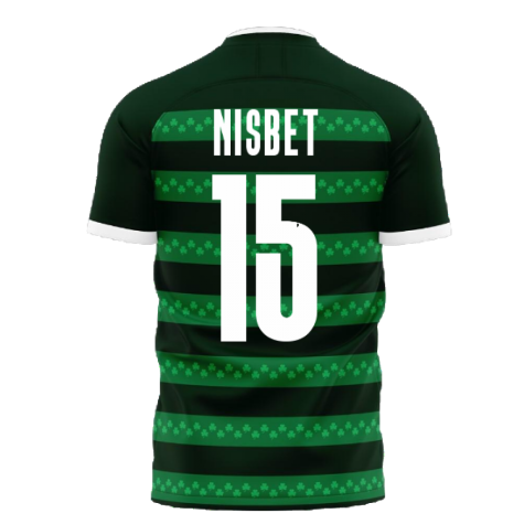 Hibernian 2025-2026 Third Concept Football Kit (Libero) (NISBET 15)
