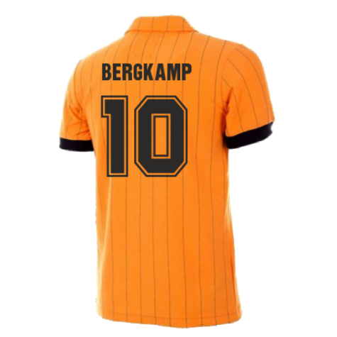 Holland 1983 Retro Football Shirt (BERGKAMP 10)