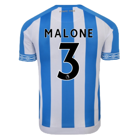 Huddersfield 2018-19 Home Shirt ((Excellent) M) (Malone 3)