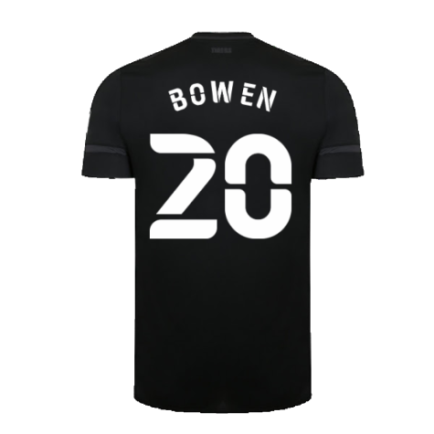 Hull City 2021-22 Away Shirt (Sponsorless) (L) (Bowen 20) (Excellent)