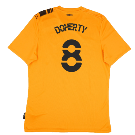 Hull City 2021-22 Home Shirt (Sponsorless) (L) (Excellent) (Doherty 8)