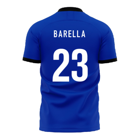 Inter 2024-2025 Training Concept Football Kit (Libero) (Barella 23)