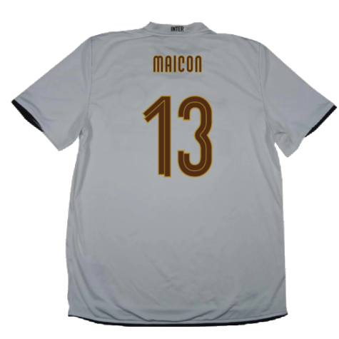 Inter Milan 2008-09 Away Shirt (XXL) (Fair) (Maicon 13)