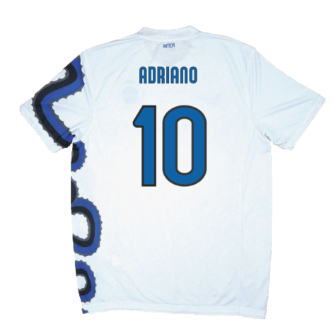 Inter Milan 2010-11 Away Shirt (S) (Excellent) (Adriano 10)