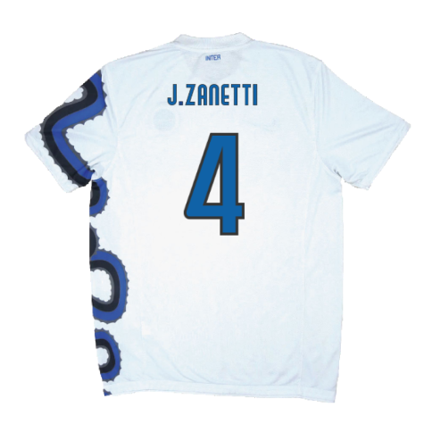 Inter Milan 2010-11 Away Shirt (S) (Excellent) (J.Zanetti 4)