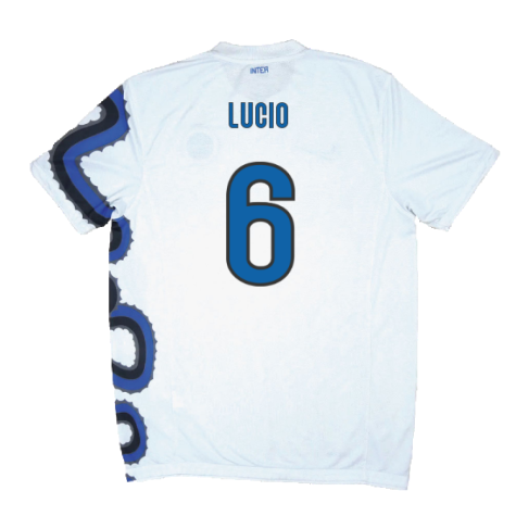 Inter Milan 2010-11 Away Shirt (S) (Excellent) (Lucio 6)